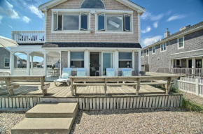 2 Decks and Beach Access Oceanfront Getaway!